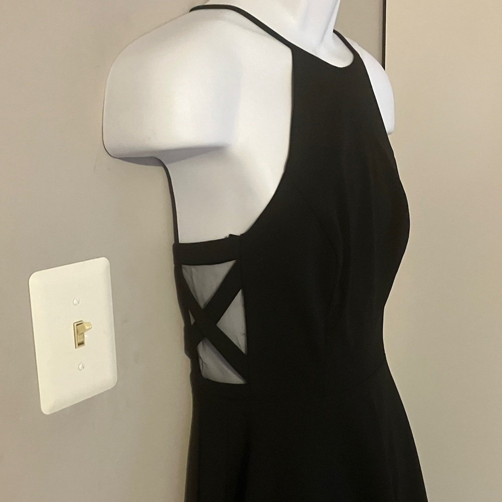 City Triangles Black Strap Dress Sz 9 - Picture 2 of 11
